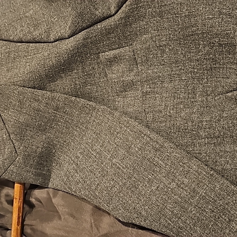 Zara woman blazer size 8 gray houndstooth - Picture 13 of 13